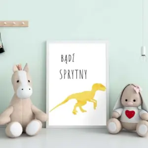 PLAKAT DO POKOJU DZIECIĘCEGO + RAMKA