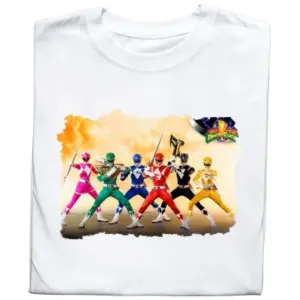 Koszulka z nadrukiem „Power Rangers”