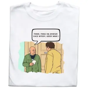 Koszulka z nadrukiem „Paździoch Style” – Świat Według Kiepskich