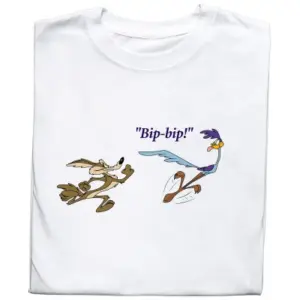 Koszulka z Nadrukiem Struś Pędziwiatr