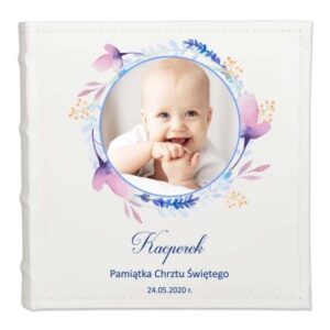Personalizowany album - prezent na chrzest