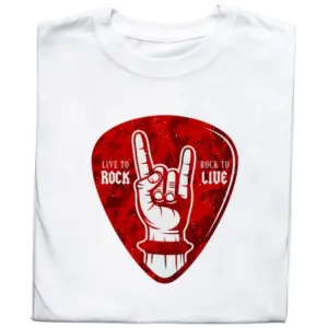 Koszulka Rock 'n' Roll – Koszulka z Motywem Muzycznym