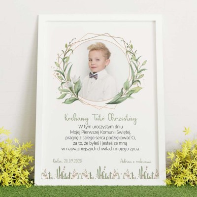 Komunia Święta- Podziękowanie Ojcu Chrzestnemu