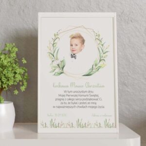 Komunia Święta- Podziękowanie Matce Chrzestnej