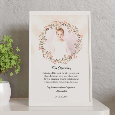 Komunia Święta- Podziękowanie Ojcu Chrzestnemu