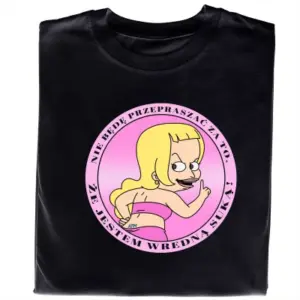 Koszulka z Nadrukiem Big Mouth – Koszulka Meme z Serialu Netflix