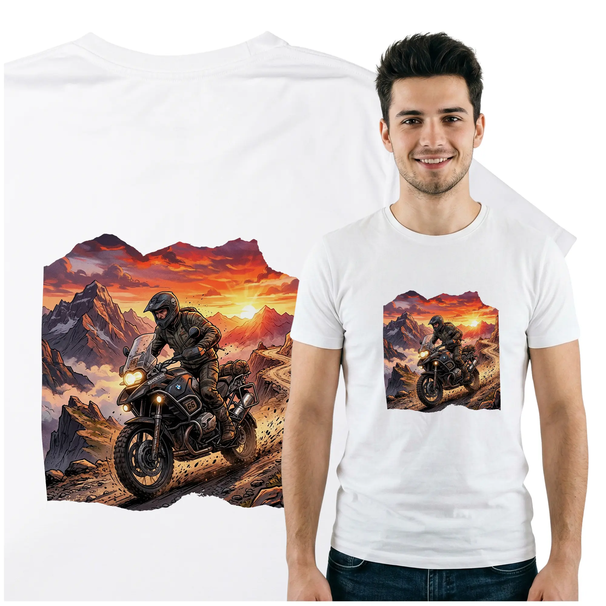 Koszulka Motor – t-shirt dla fana motoryzacji, idealny prezent - obrazek 6