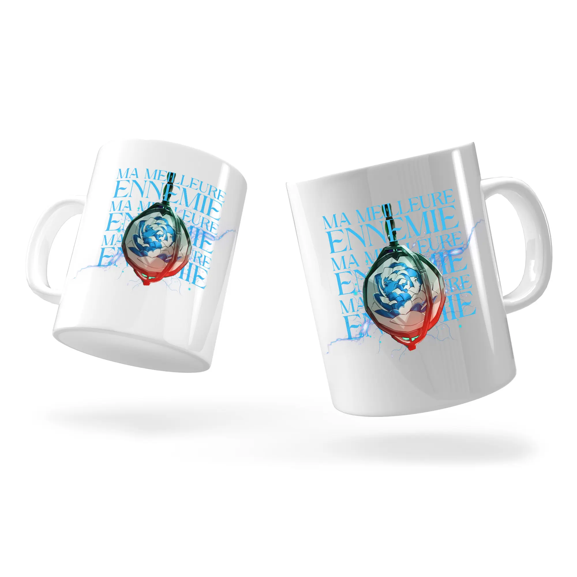 Kubek Arcane Ekko Jinx – kubek z nadrukiem, idealny prezent dla fana - obrazek 5