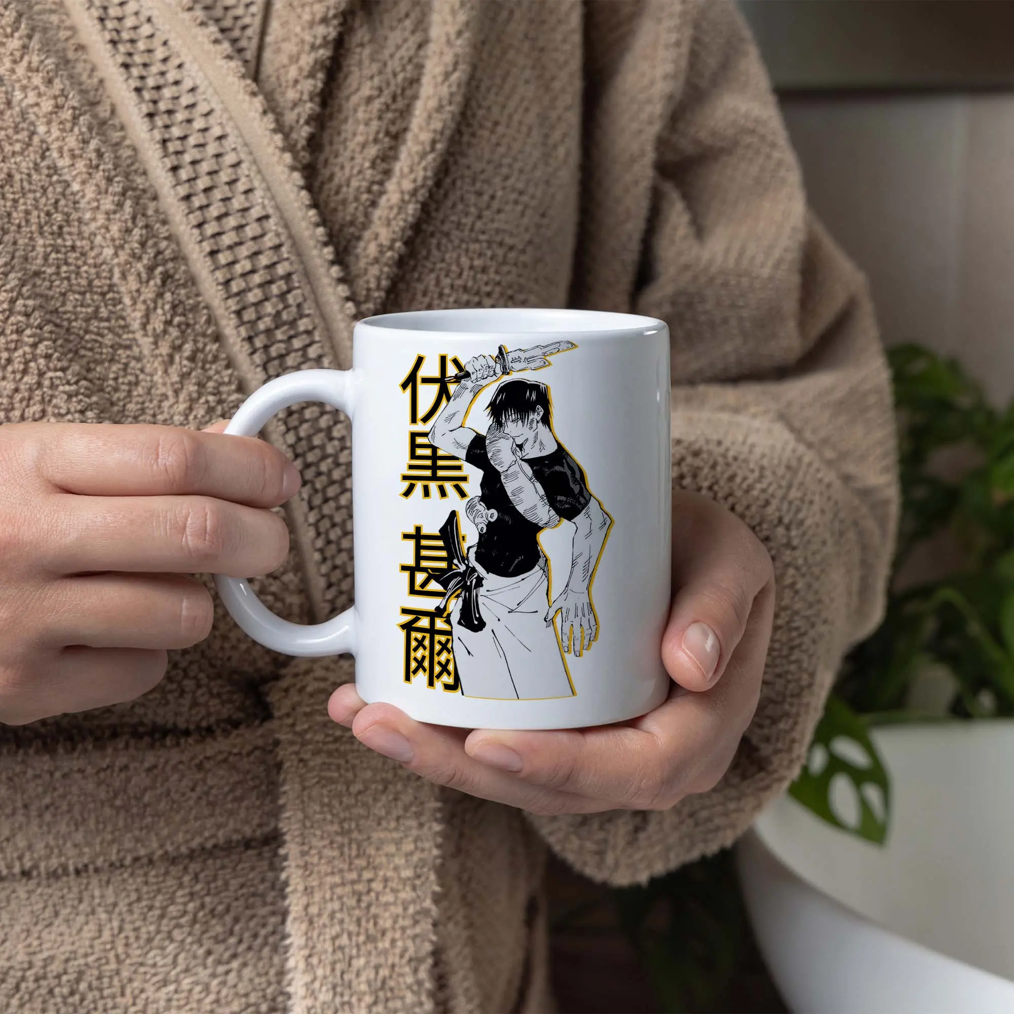 Kubek Toji Fushiguro – kubek z nadrukiem, idealny prezent dla fana anime - obrazek 3