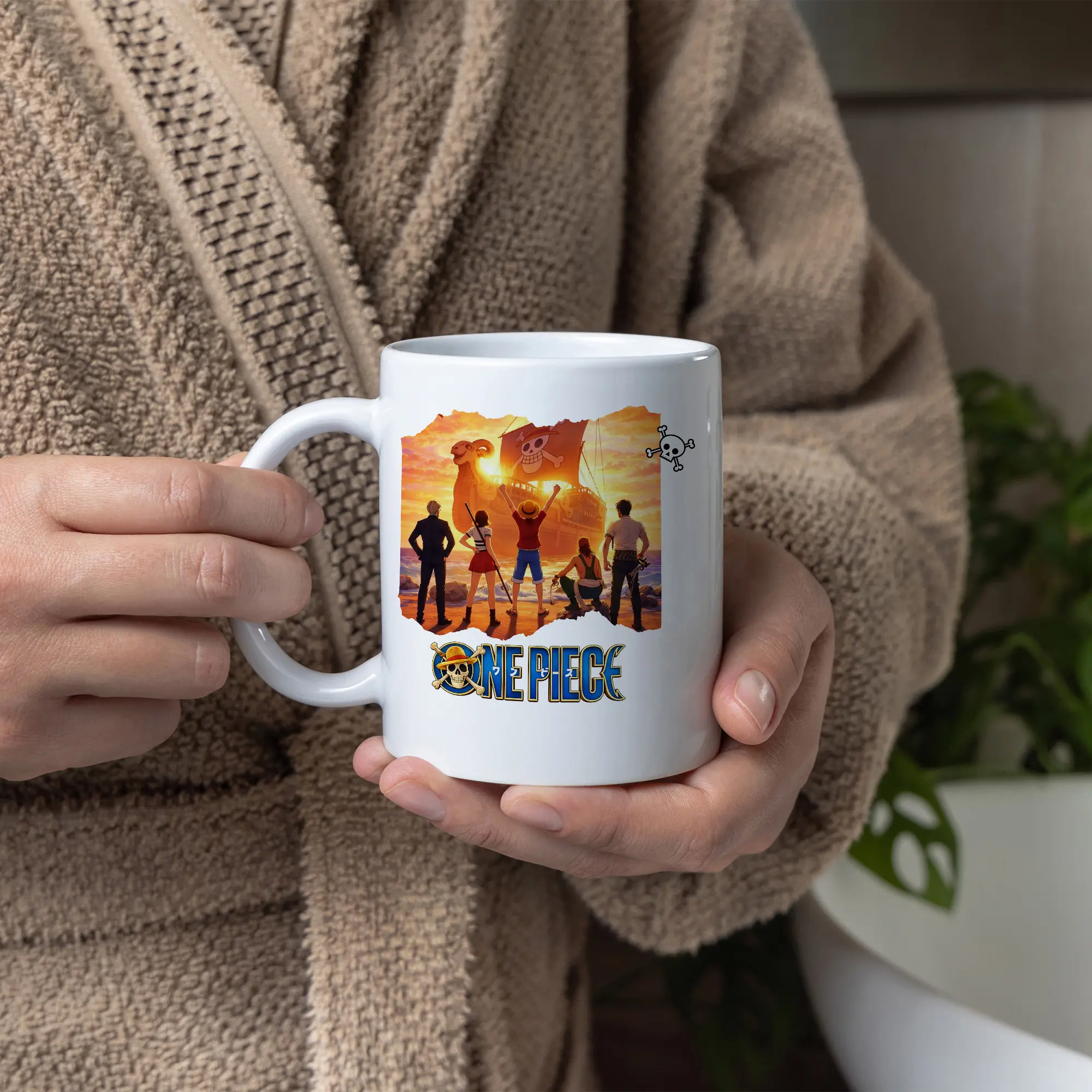 Kubek One Piece – kubek z nadrukiem, idealny prezent dla fana anime - obrazek 4