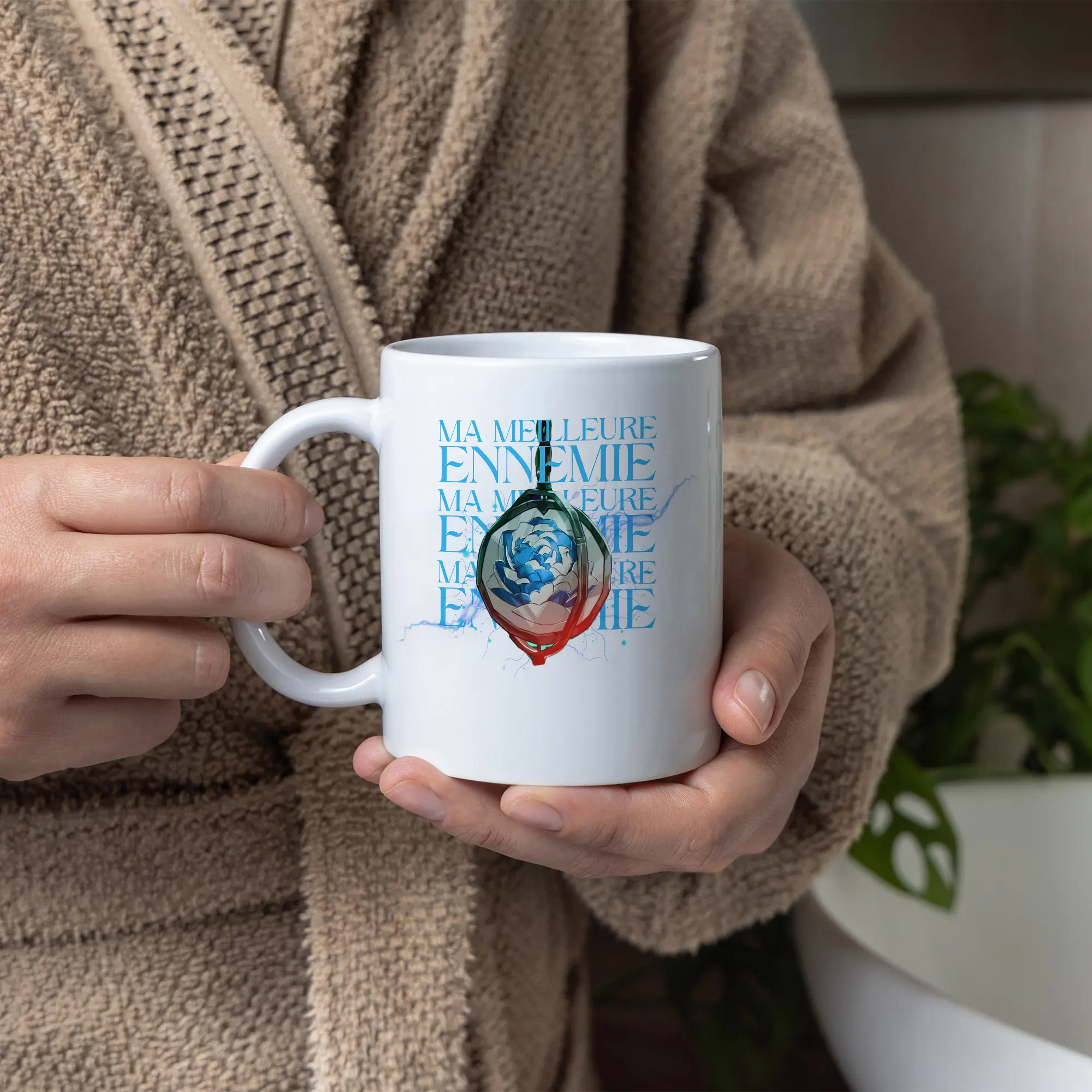 Kubek Arcane Ekko Jinx – kubek z nadrukiem, idealny prezent dla fana - obrazek 2