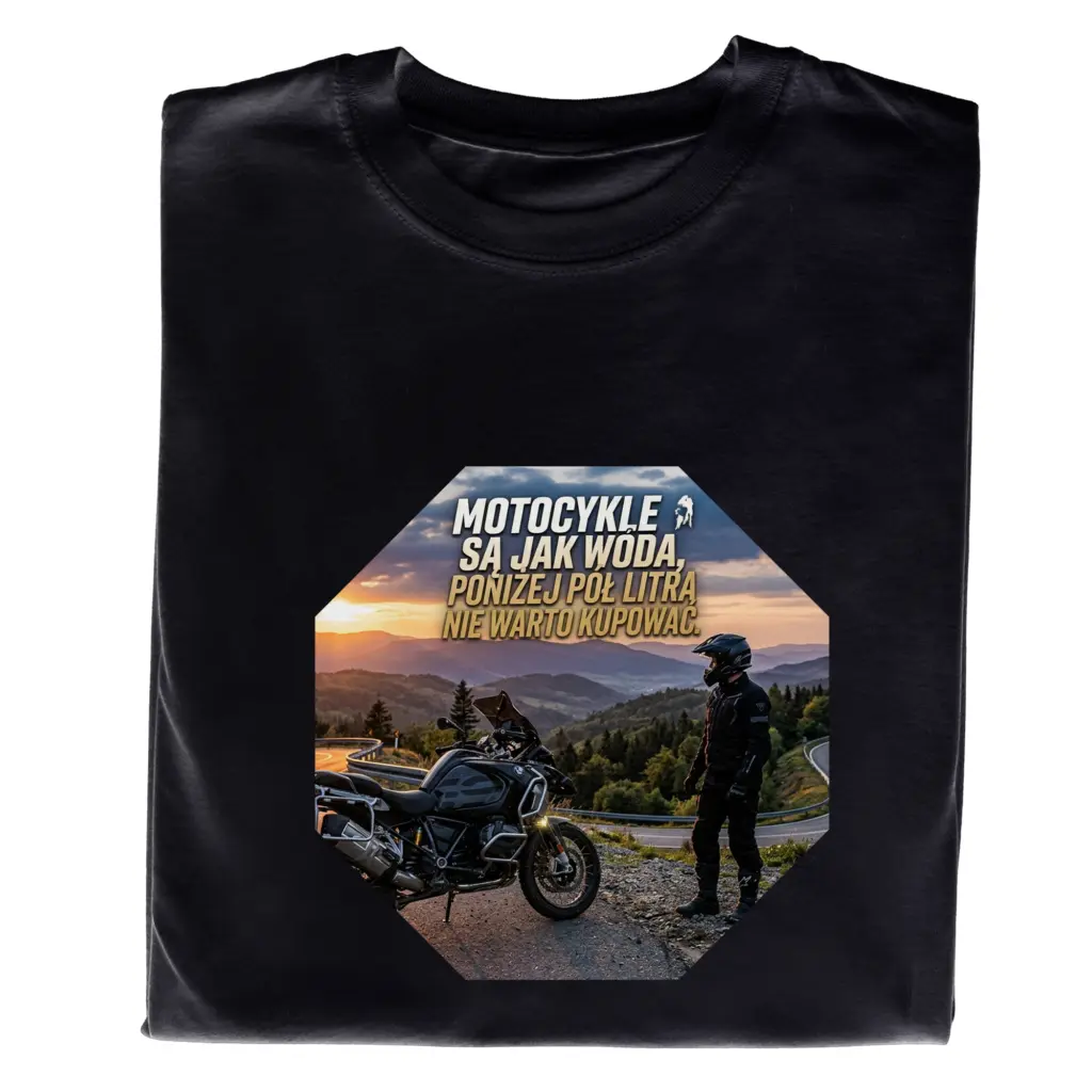 Koszulka Benzyna we Krwi – t-shirt dla fana motoryzacji, idealny prezent
