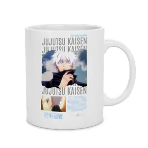 Kubek Gojo Satoru – kubek z nadrukiem, idealny prezent dla fana anime