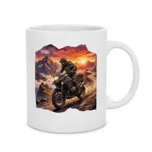 Kubek Motor – kubek z nadrukiem, idealny prezent dla fana motoryzacji