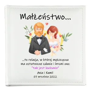 Personalizowany Album na Zdjęcia – Małżeństwo… „Tak jest, Kochanie!”