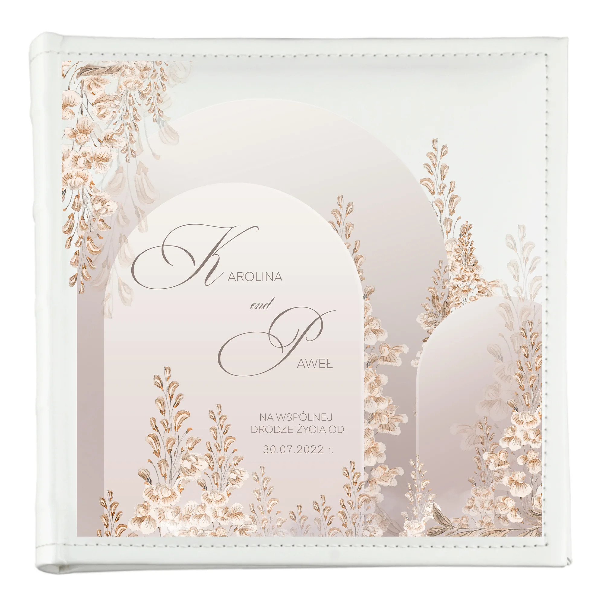 Personalizowany Album – Pamiątka Ślubu dla Pary Młodej - obrazek 2
