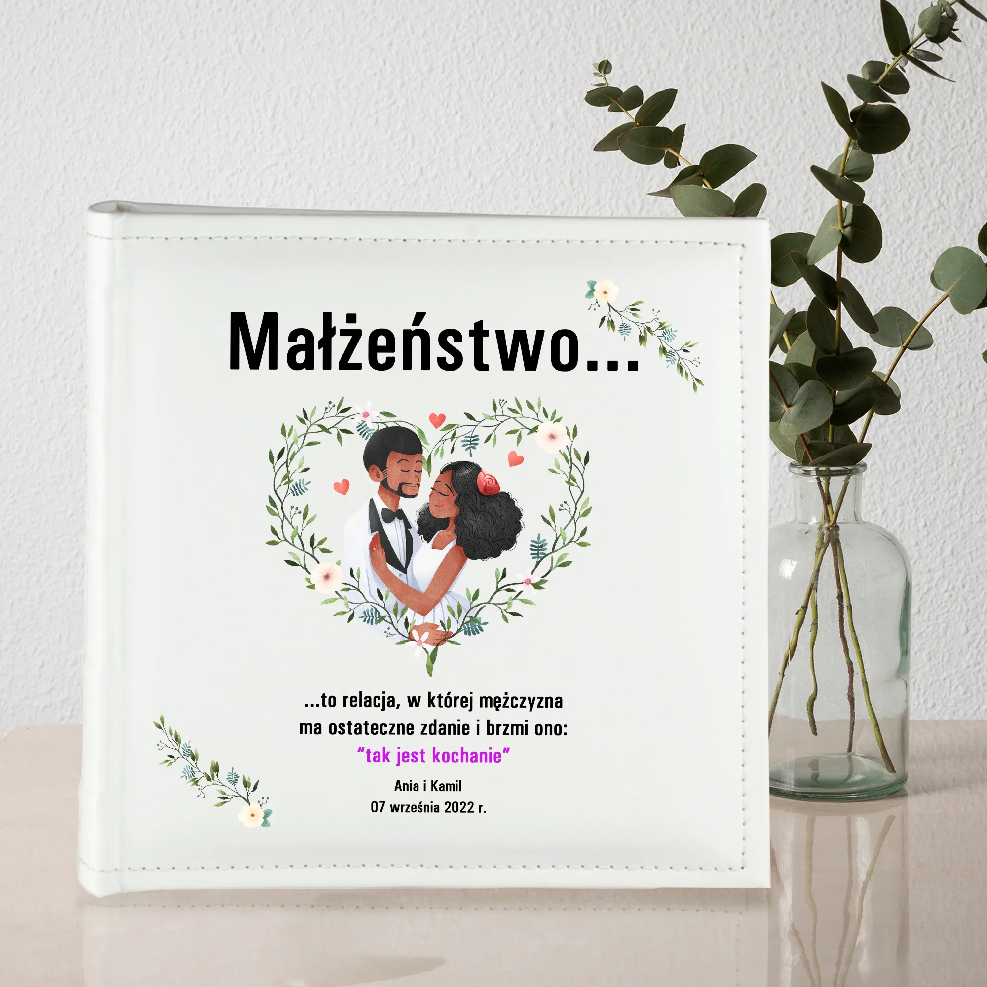 Personalizowany Album na Zdjęcia – Małżeństwo… „Tak jest, Kochanie!” - obrazek 2
