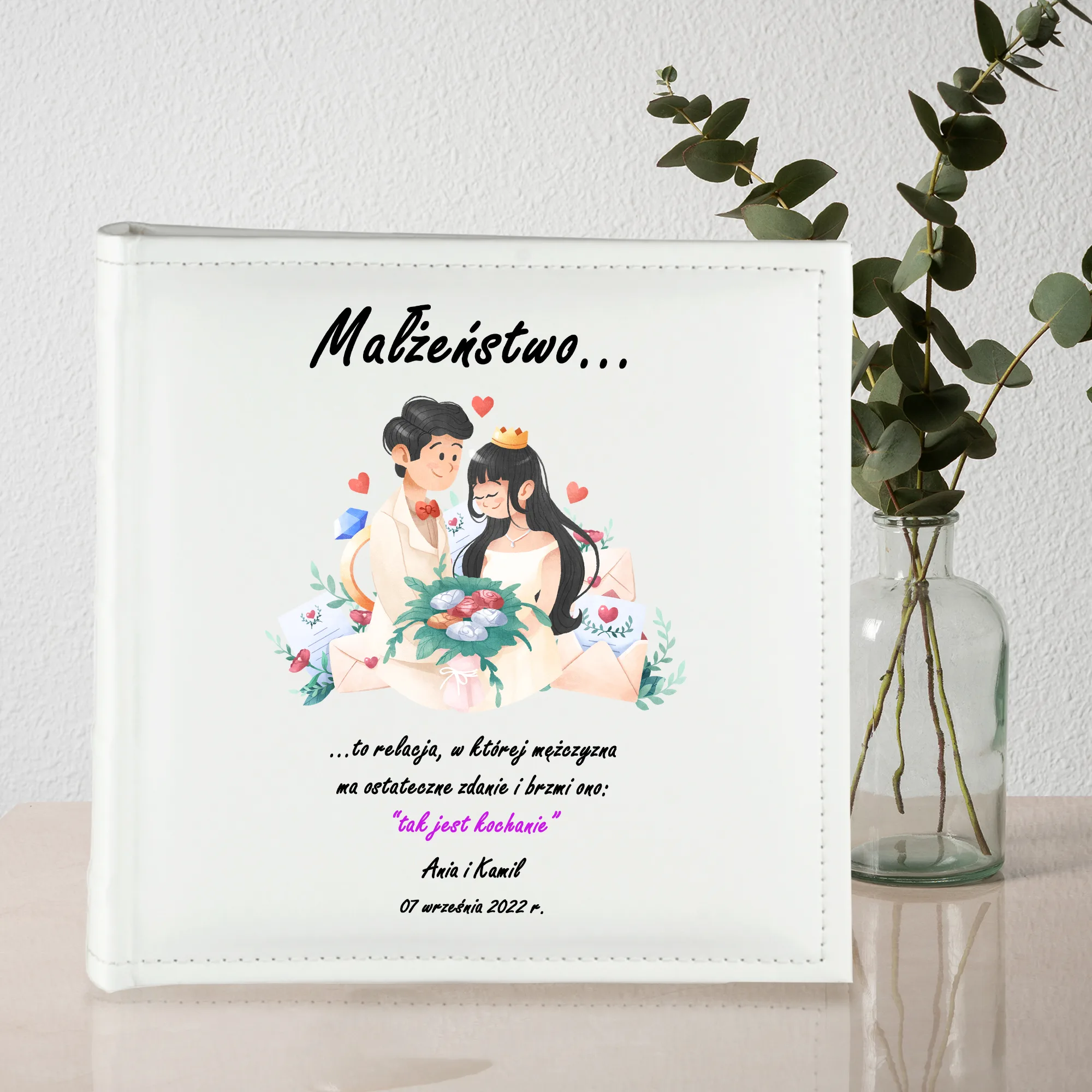 Personalizowany Album na Zdjęcia – Małżeństwo… „Tak jest, Kochanie!” - obrazek 2