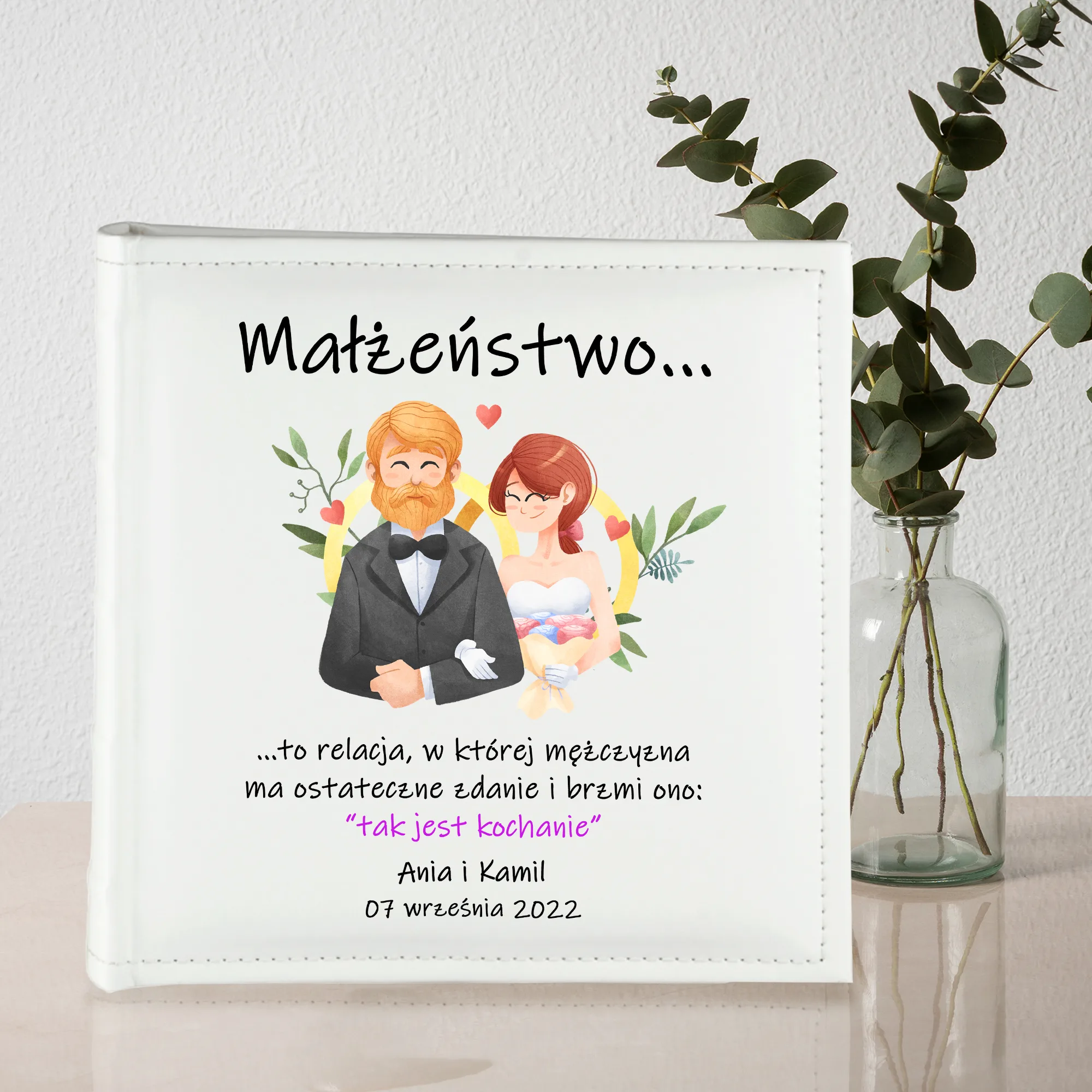 Personalizowany Album na Zdjęcia – Małżeństwo… „Tak jest, Kochanie!” - obrazek 2