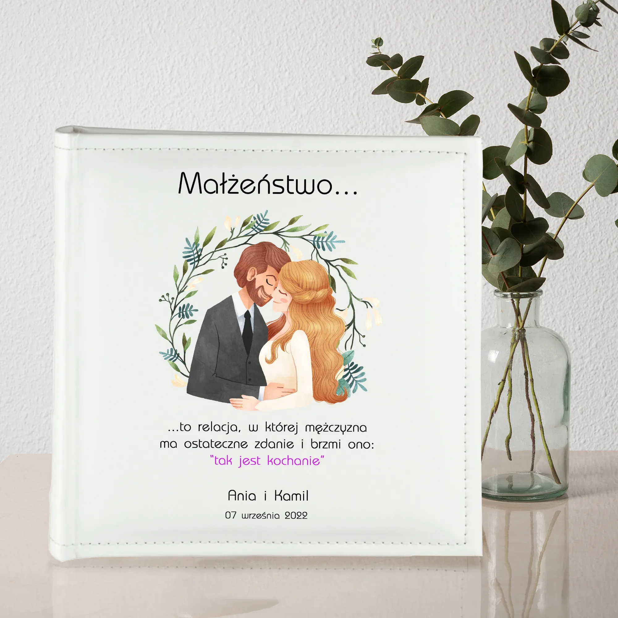 Personalizowany Album na Zdjęcia – Małżeństwo… „Tak jest, Kochanie!” - obrazek 2
