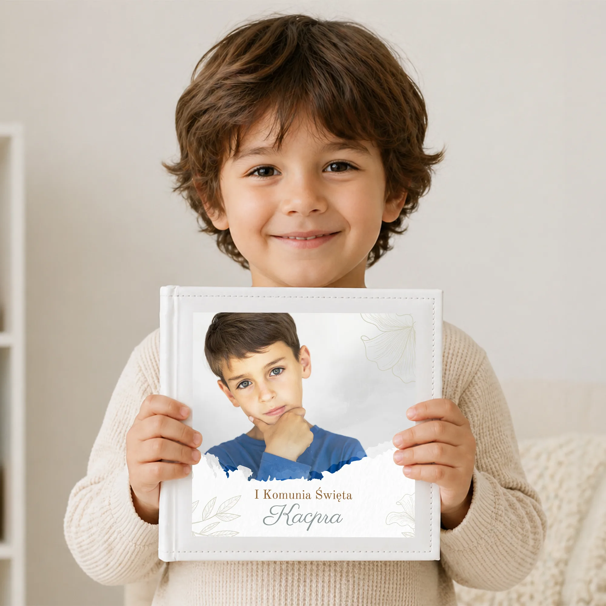 Personalizowany album na zdjęcia – pamiątka I Komunii Świętej - obrazek 4