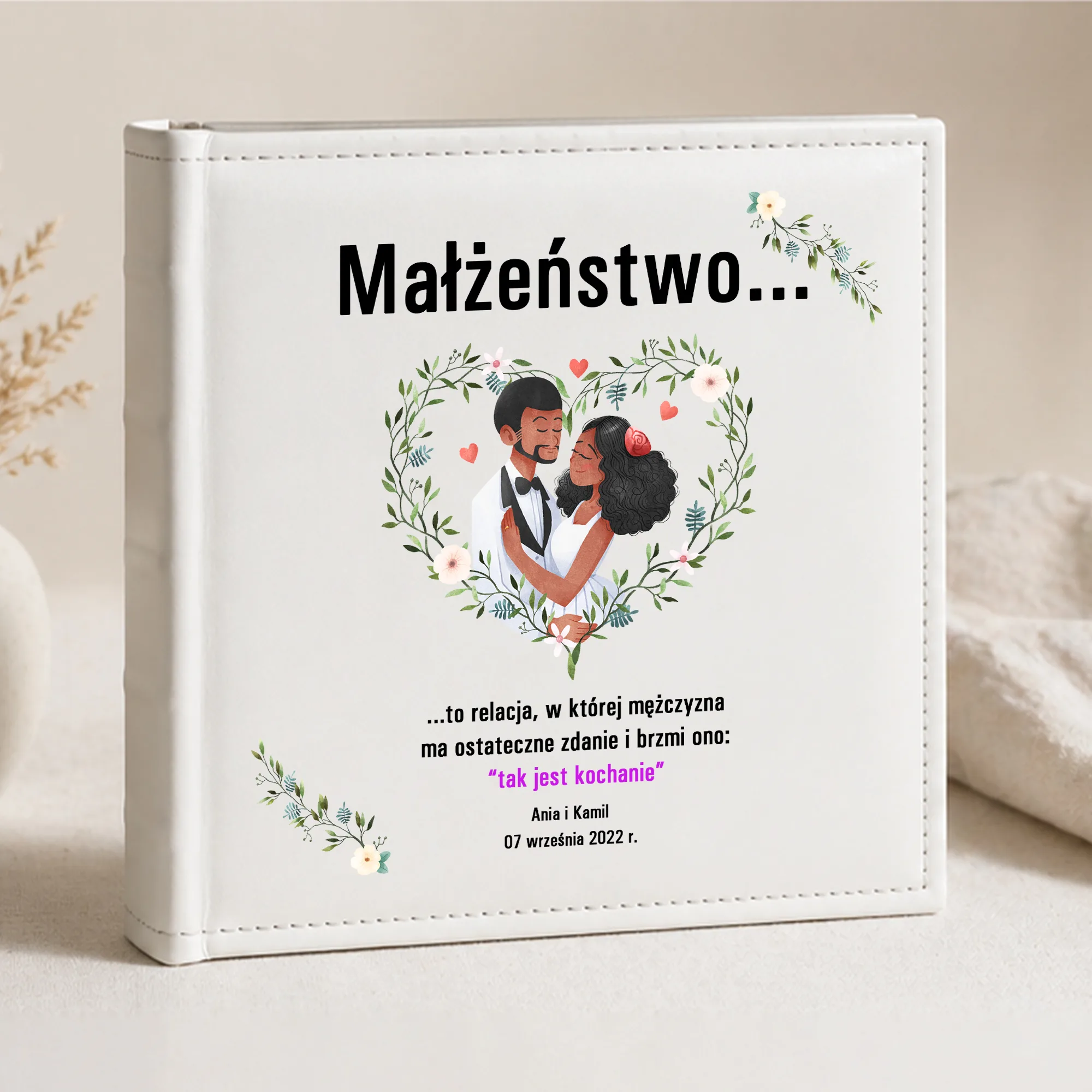 Personalizowany Album na Zdjęcia – Małżeństwo… „Tak jest, Kochanie!” - obrazek 3