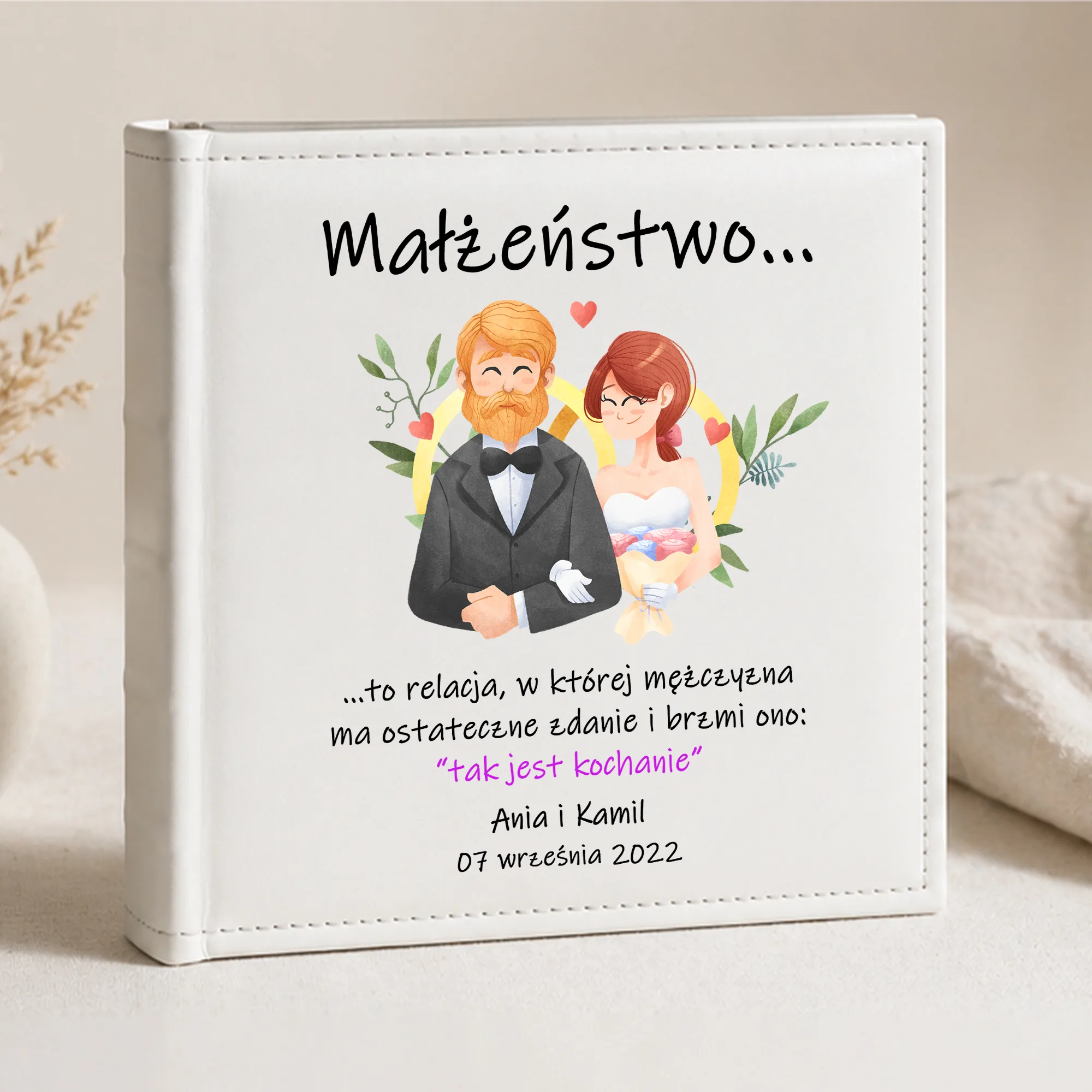 Personalizowany Album na Zdjęcia – Małżeństwo… „Tak jest, Kochanie!” - obrazek 3