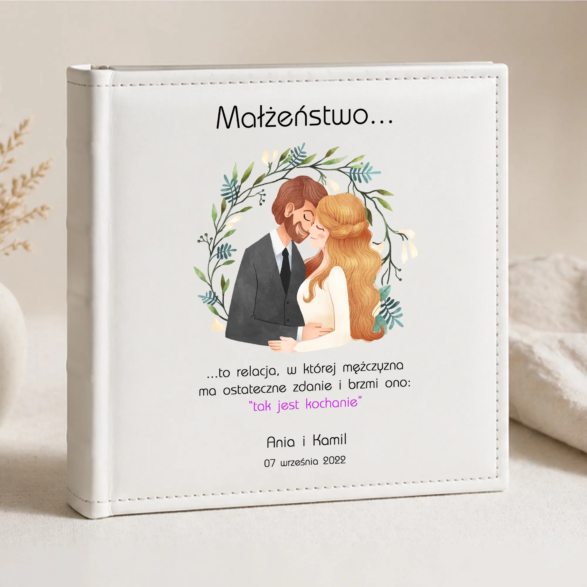 Personalizowany Album na Zdjęcia – Małżeństwo… „Tak jest, Kochanie!” - obrazek 3