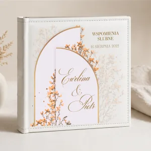 Album Ślubny z Imionami i Datą Ślubu – Personalizowany Prezent