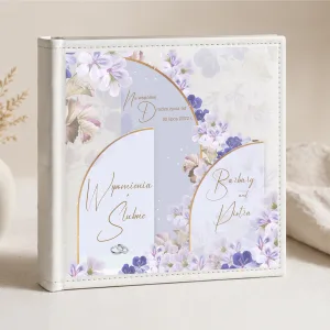 Personalizowany Album na Zdjęcia 10x15 – Pamiątka Ślubu dla Pary Młodej