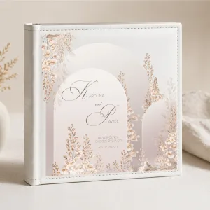 Personalizowany Album – Pamiątka Ślubu dla Pary Młodej