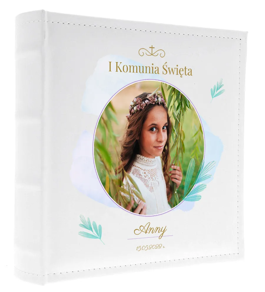 Personalizowany album na zdjęcia – pamiątka I Komunii Świętej - obrazek 5