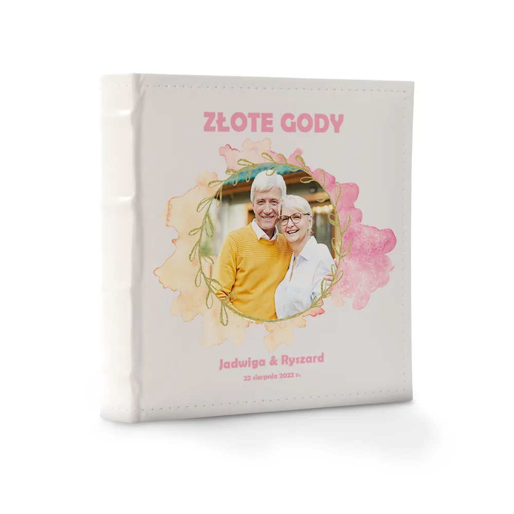 Personalizowany Album na Rocznicę Ślubu ze Zdjęciem, Imionami i Datą - obrazek 5