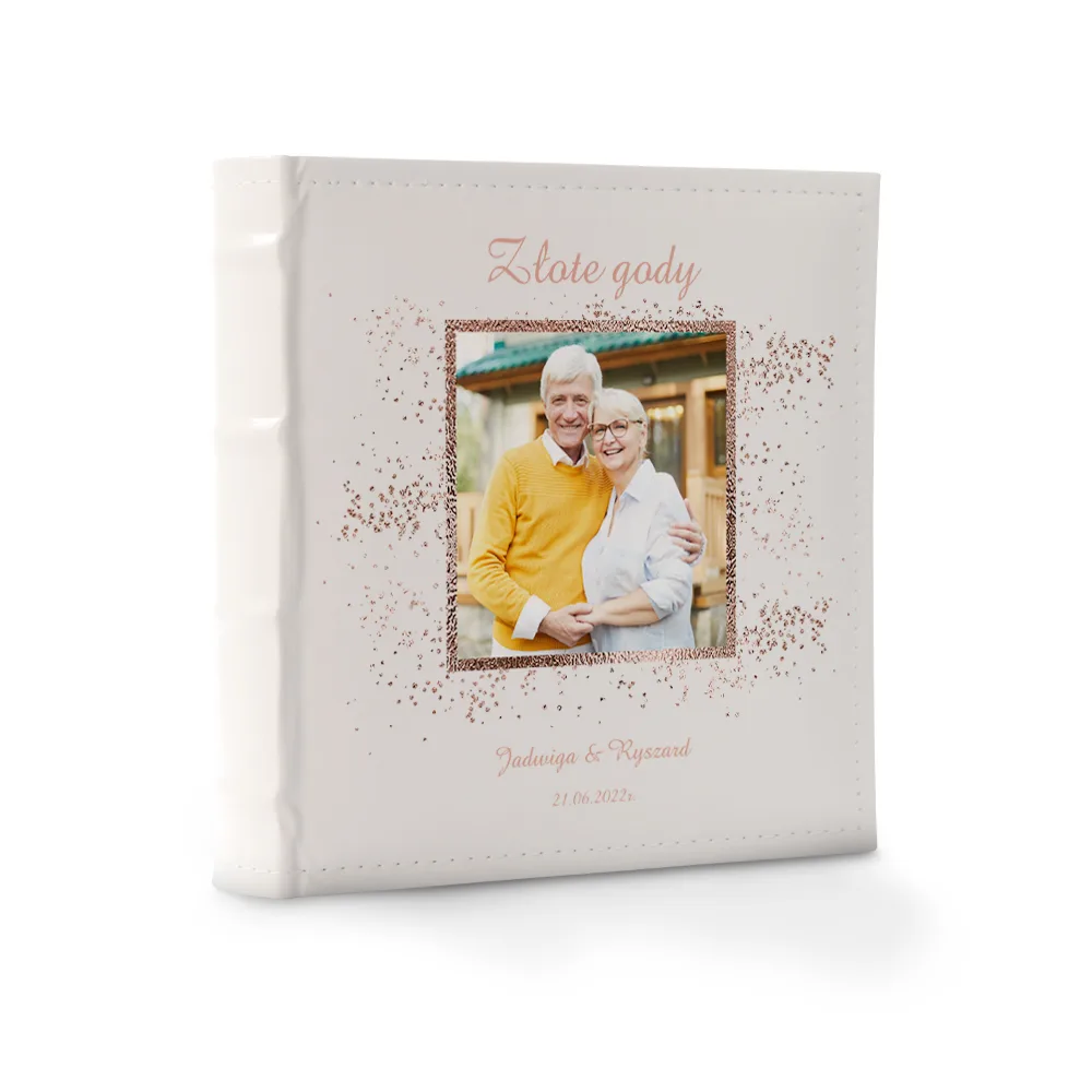 Personalizowany Album na Rocznicę Ślubu ze Zdjęciem, Imionami i Datą - obrazek 5