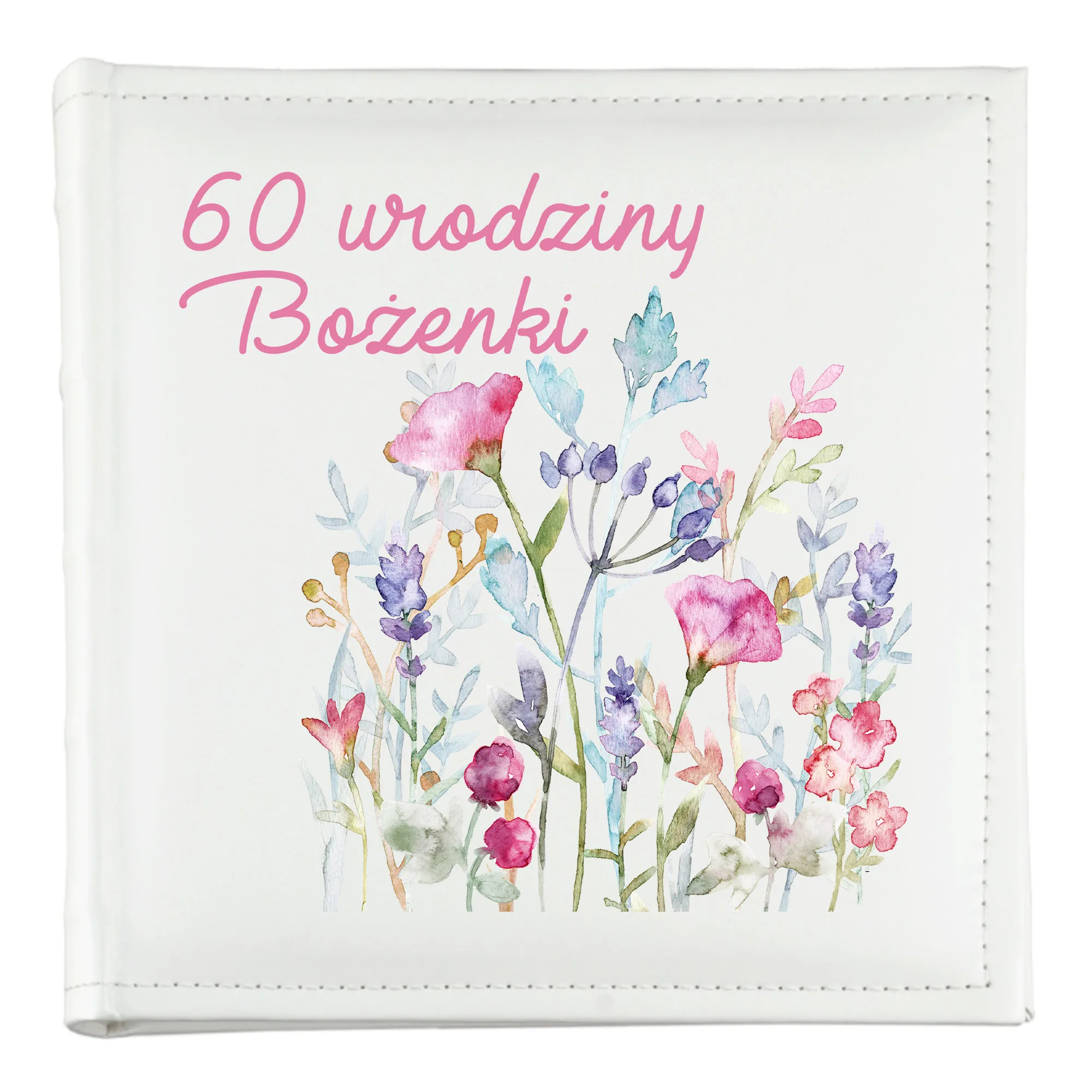Album na Zdjęcia na 60 Urodziny – Personalizowany z Imieniem