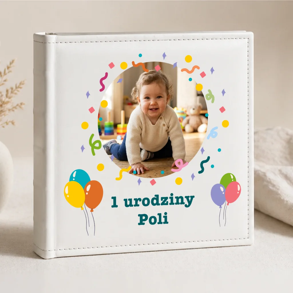 Album na Zdjęcia Personalizowany ze Zdjęciem i Imieniem Dziecka (Kopia)