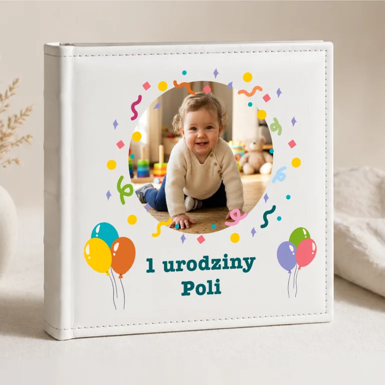 Album na Zdjęcia Personalizowany ze Zdjęciem i Imieniem Dziecka (Kopia)