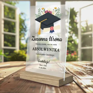 Statuetka dla Absolwenta – Personalizowana Pamiątka Ukończenia Studiów