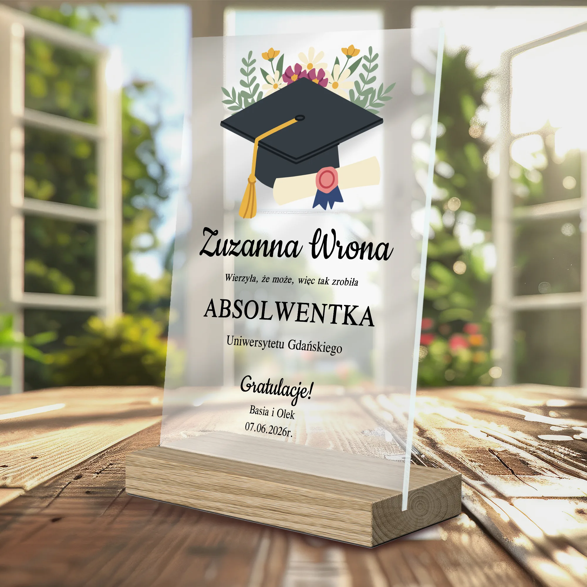 Statuetka dla Absolwenta – Personalizowana Pamiątka Ukończenia Studiów