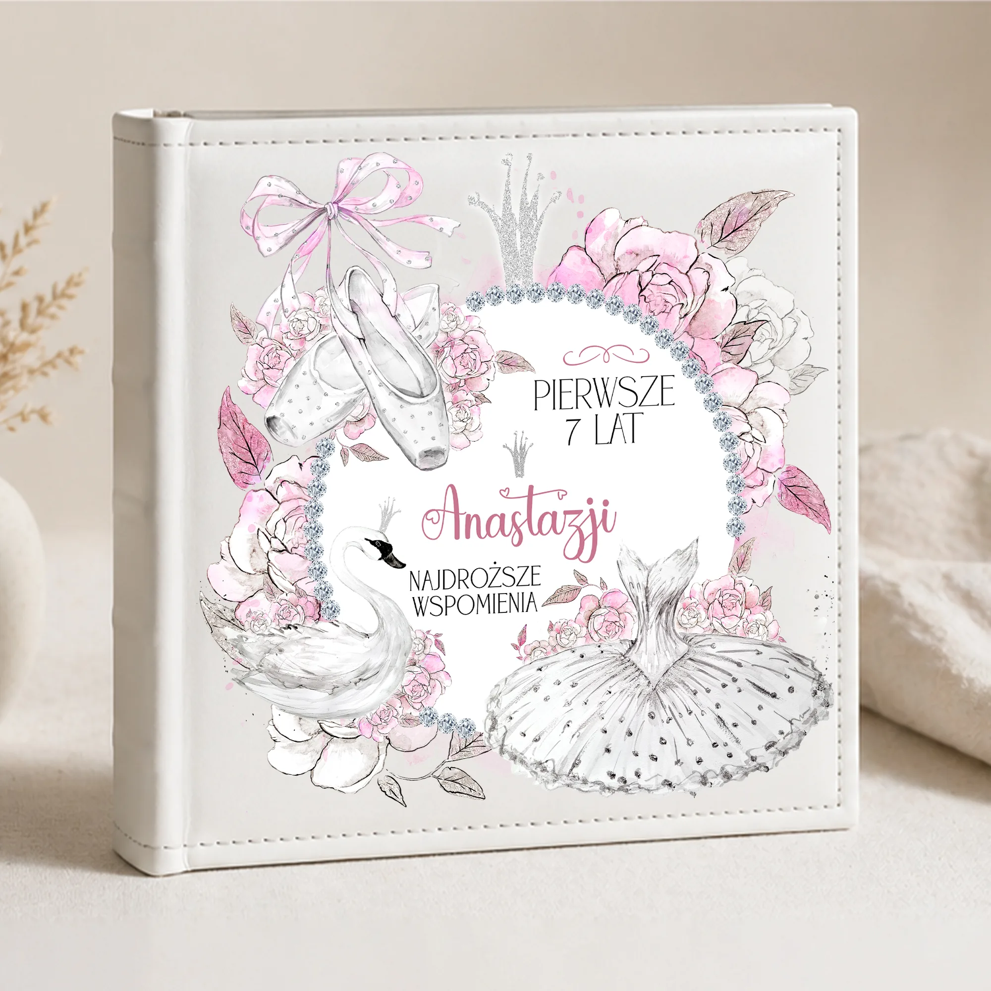 Personalizowany Album na Zdjęcia dla Dziewczynki | Prezent na Urodziny - obrazek 3