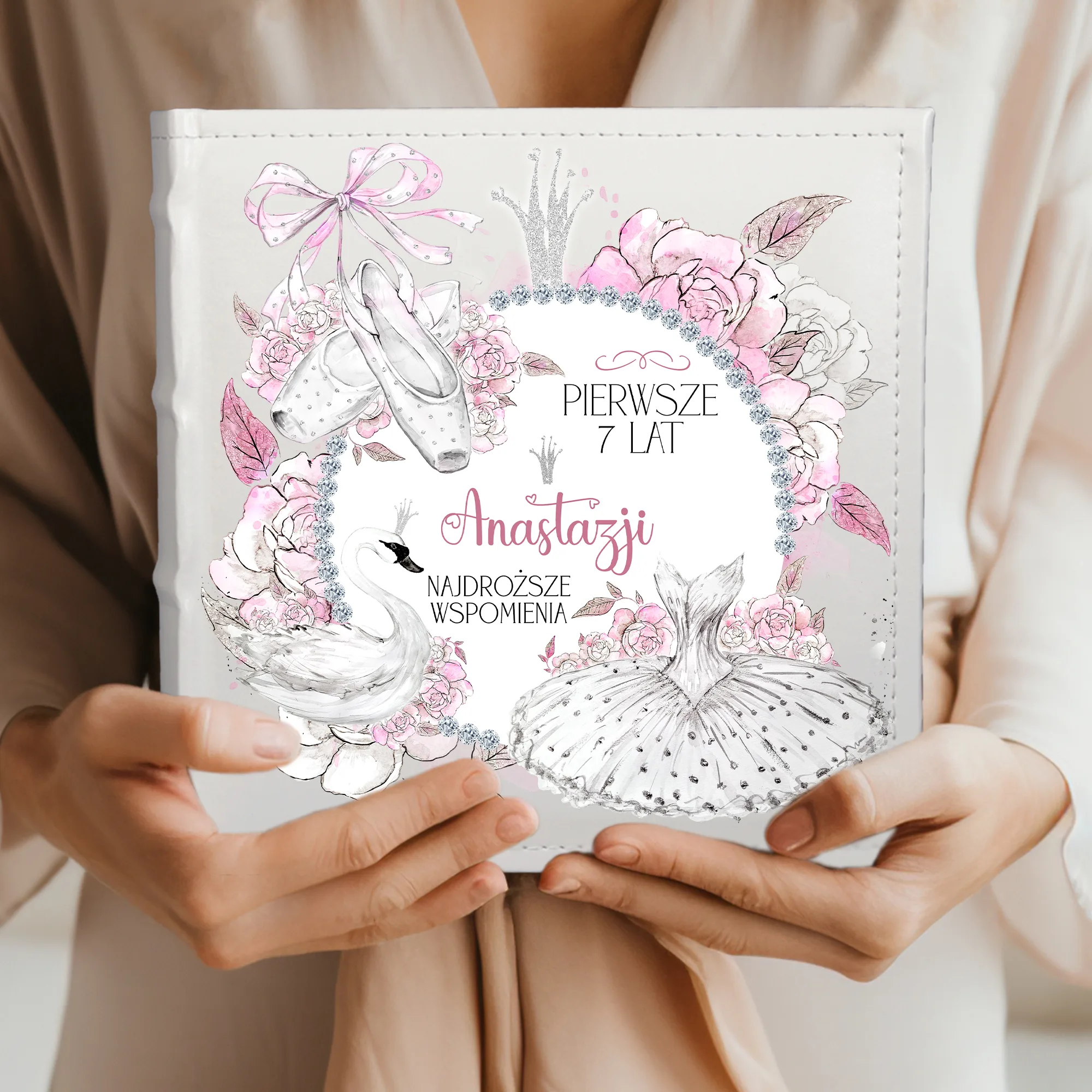Personalizowany Album na Zdjęcia dla Dziewczynki | Prezent na Urodziny - obrazek 4