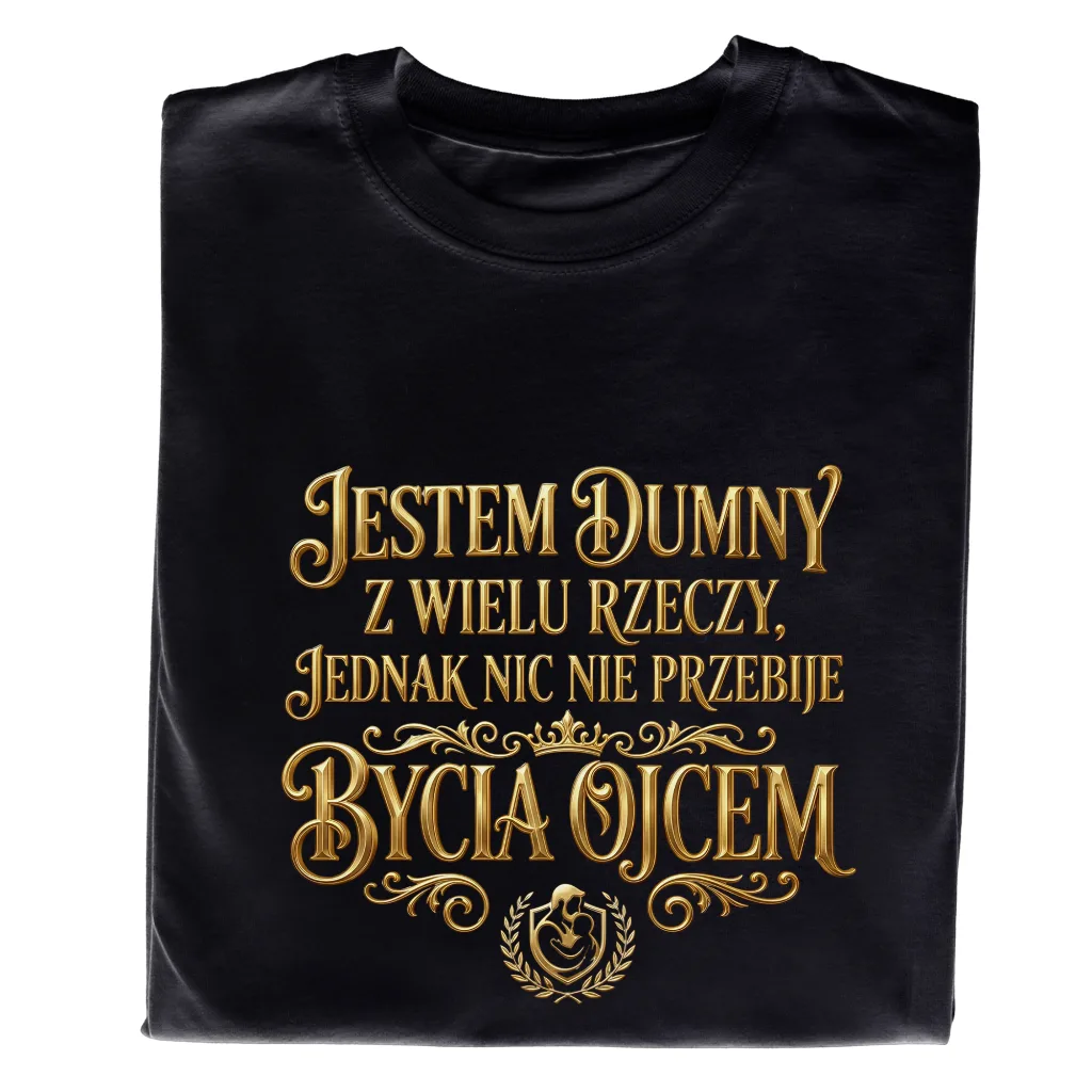 Koszulka z Nadrukiem dla Ojca Taty – Oryginalny Prezent dla Taty