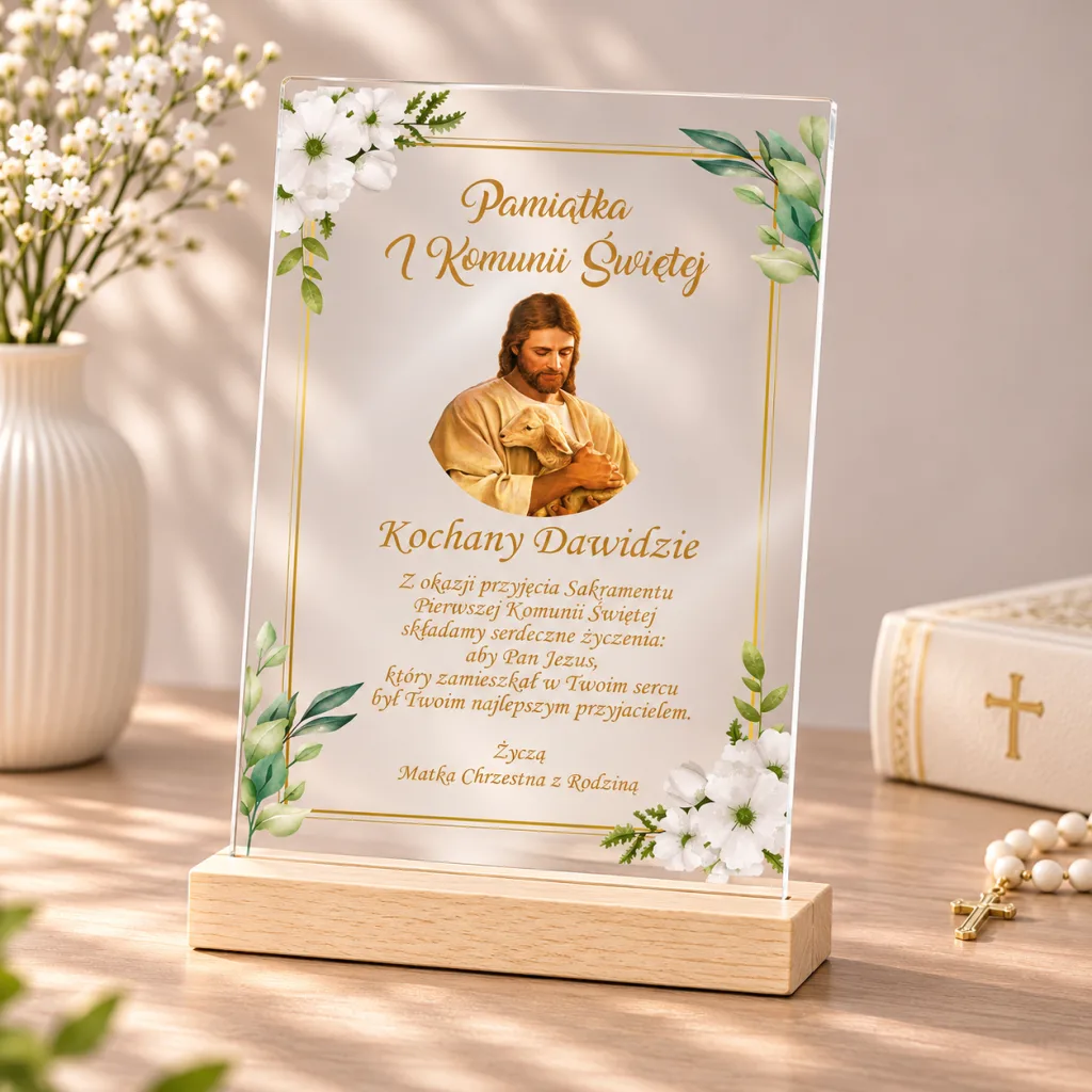 Pamiątka Pierwszej Komunii Świętej – Statuetka