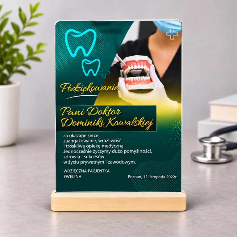 Podziękowanie dla Dentysty – Wyjątkowy Prezent i Upominek