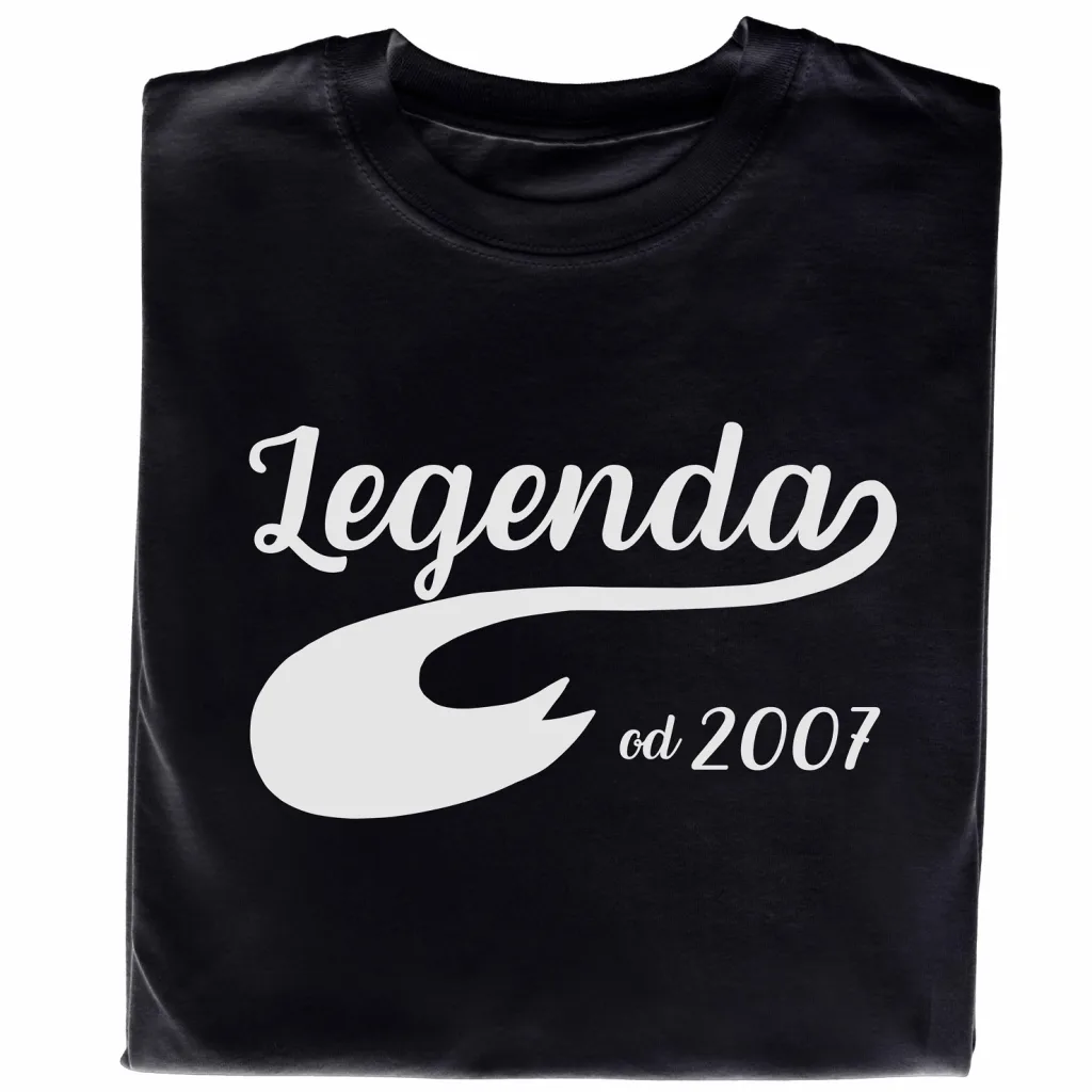 Koszulka Personalizowana „Legenda od…” – Dowolny Rok Urodzenia