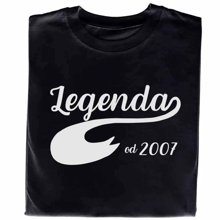 Koszulka Personalizowana „Legenda od…” – Dowolny Rok Urodzenia